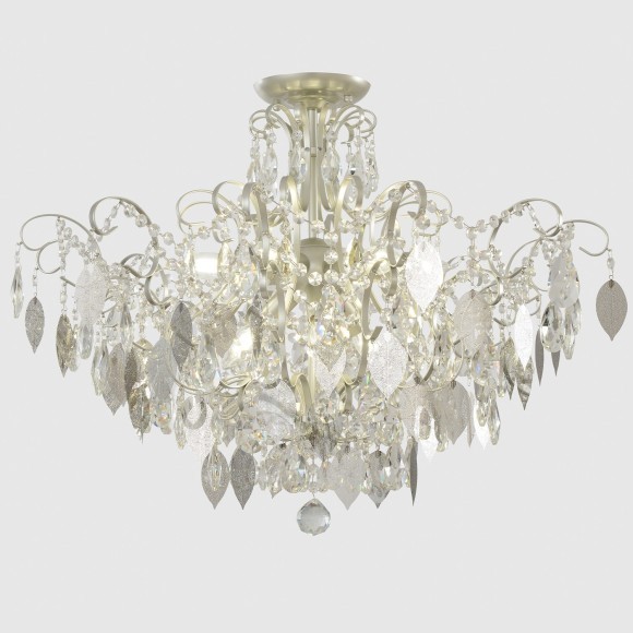 Светильник потолочный Crystal Lux ESMIRALDA PL9 SILVER 0524/109