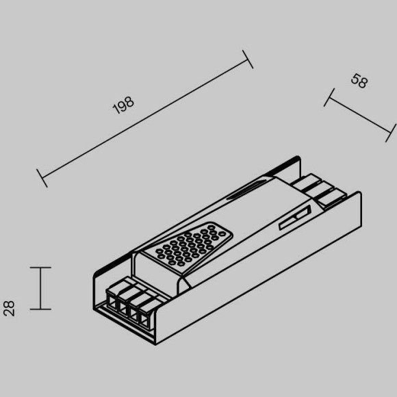 Блок питания PSL013 24В 300Вт IP20 821009