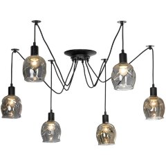 Люстра паук Lussole LSP-8436 SHIRLEY IP21 под лампы 6xE27 360W Люстра паук Lussole LSP-8436 SHIRLEY IP21 под лампы 6xE27 360W