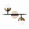 SL1507.421.02 ST Luce ALBERO Настенное бра, G9,2х5W, черный/белый, золотистый, 4000K