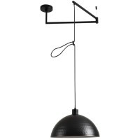 8321/1C MODERNI LN26 301 черный, металл Люстра подвесная E27 1*60W 220V ARMINA