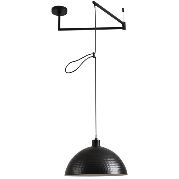 8321/1C MODERNI LN26 301 черный, металл Люстра подвесная E27 1*60W 220V ARMINA