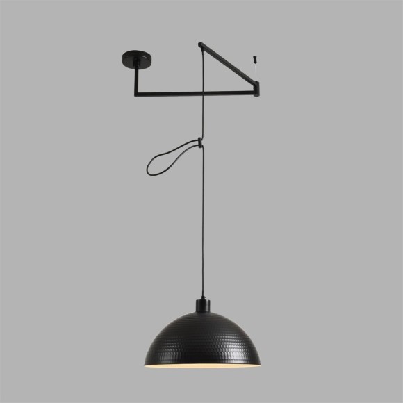 8321/1C MODERNI LN26 301 черный, металл Люстра подвесная E27 1*60W 220V ARMINA