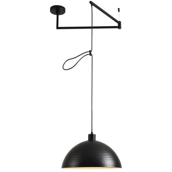 8321/1C MODERNI LN26 301 черный, металл Люстра подвесная E27 1*60W 220V ARMINA