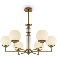 Люстра на штанге Freya FR5185PL-06BS Bolas под лампы 6xE27 60W