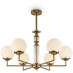 Люстра на штанге Freya FR5185PL-06BS Bolas под лампы 6xE27 60W