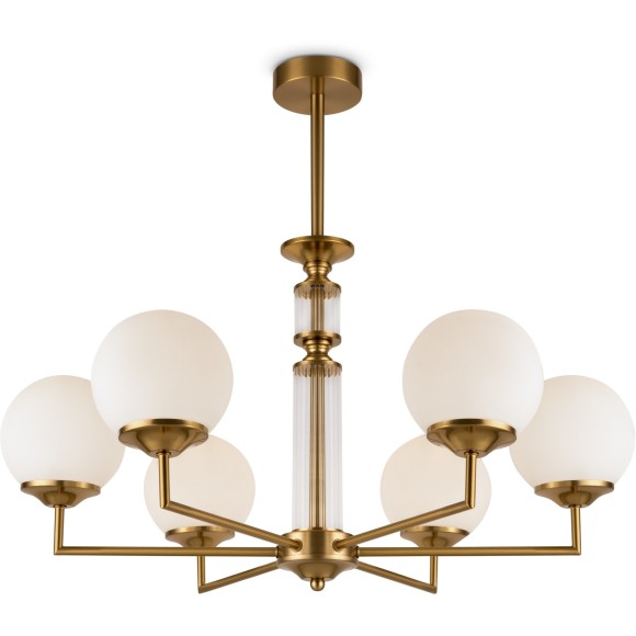 Люстра на штанге Freya FR5185PL-06BS Bolas под лампы 6xE27 60W Люстра на штанге Freya FR5185PL-06BS Bolas под лампы 6xE27 60W