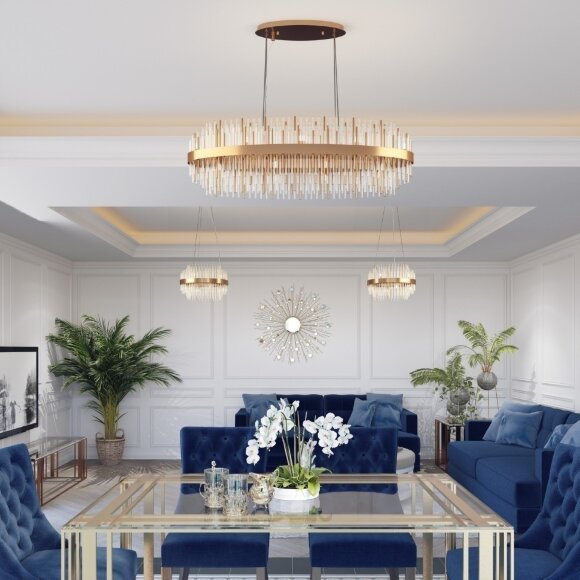 Люстра подвесная Odeon Light 4639/8 IDA под лампы 8xG9 8*40W