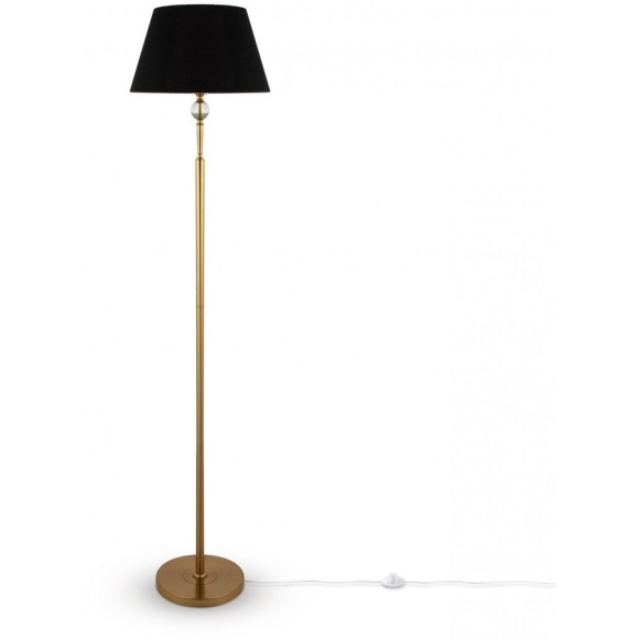 Торшер с абажуром Freya FR5190FL-01BS Rosemary под лампу 1xE27 60W
