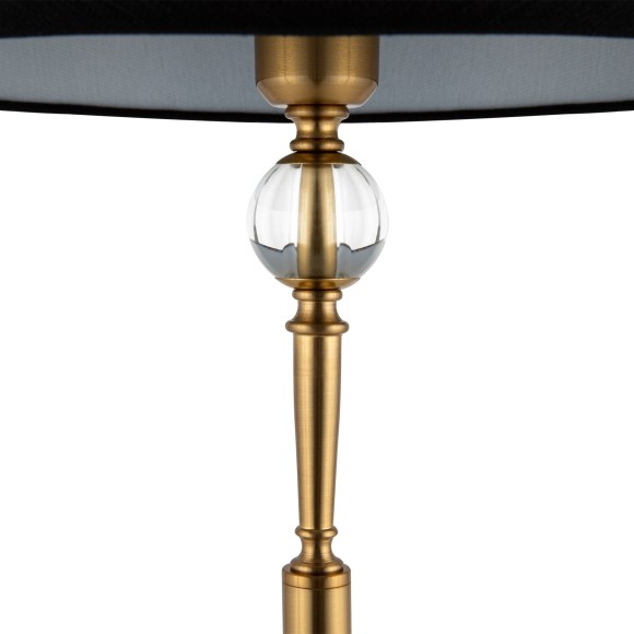 Торшер с абажуром Freya FR5190FL-01BS Rosemary под лампу 1xE27 60W