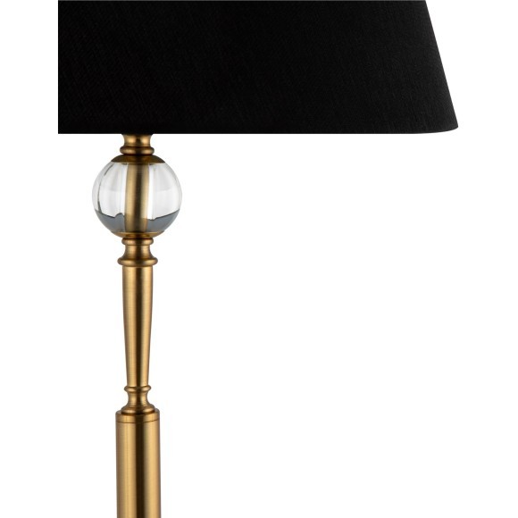 Торшер с абажуром Freya FR5190FL-01BS Rosemary под лампу 1xE27 60W