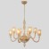 Люстра Crystal Lux SILVESTRO SP8 AMBER