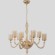 Люстра Crystal Lux SILVESTRO SP8 AMBER
