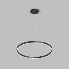 DK6273-BK Светильник подвесной ввиде черного кольца с переключателем цветовой температуры Denkirs RAYDIA 60 Вт 3000–4000К