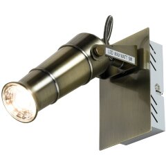 Спот настенный Lussole LSP-9509 TUSCALOOSA IP21 светодиодный LED 5W Спот настенный Lussole LSP-9509 TUSCALOOSA IP21 светодиодный LED 5W