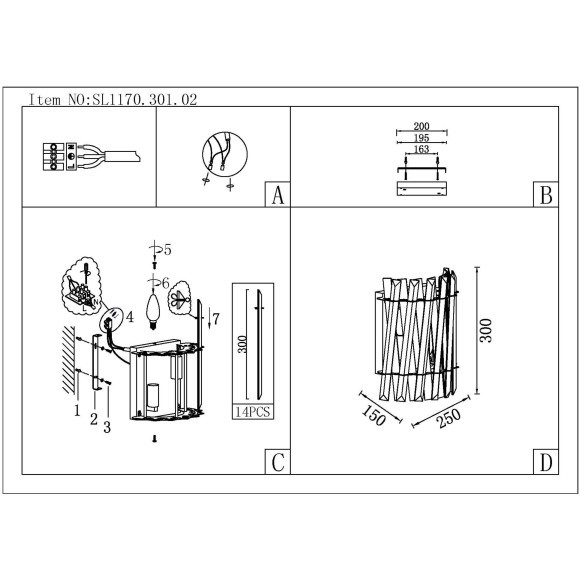SL1170.301.02 Бра ST-Luce Латунь/Прозрачный E14 2*40W FABIO SL1170.301.02 Бра ST-Luce Латунь/Прозрачный E14 2*40W FABIO