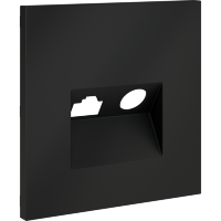 Накладка для розетки TV+RJ45 кат. 6, S70 (графит)