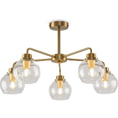 Люстра потолочная Freya FR5176PL-05BS Neptune под лампы 5xE14 60W