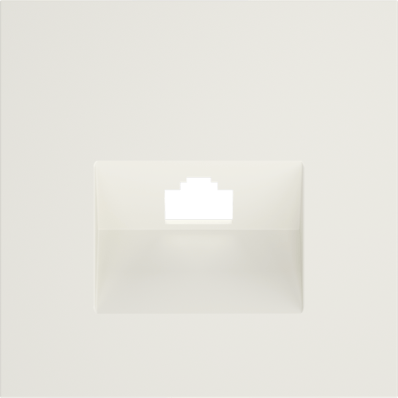 Накладка для розетки компьютерной RJ45 кат.6, S70 (хлопок)