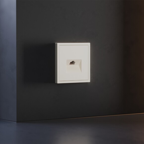 Накладка для розетки компьютерной RJ45 кат.6, S70 (хлопок)