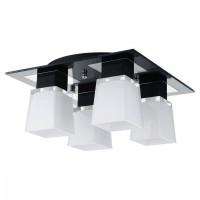 Люстра потолочная Lussole GRLSC-2507-04 LENTE IP21 под лампы 4xE14 24W