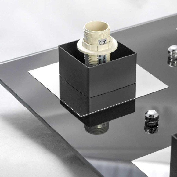 Люстра потолочная Lussole GRLSC-2507-04 LENTE IP21 под лампы 4xE14 24W