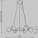 Подвесной светильник Maytoni MOD299PL-L60BC3K