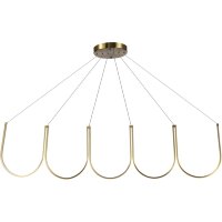 SL6202.213.01 Светильник подвесной ST-Luce Золотистый LED 1*68W 3000K HEIT