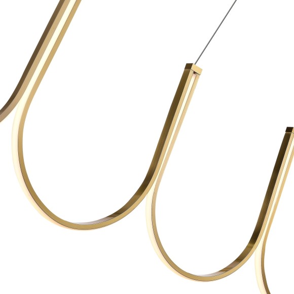 SL6202.213.01 Светильник подвесной ST-Luce Золотистый LED 1*68W 3000K HEIT SL6202.213.01 Светильник подвесной ST-Luce Золотистый LED 1*68W 3000K HEIT