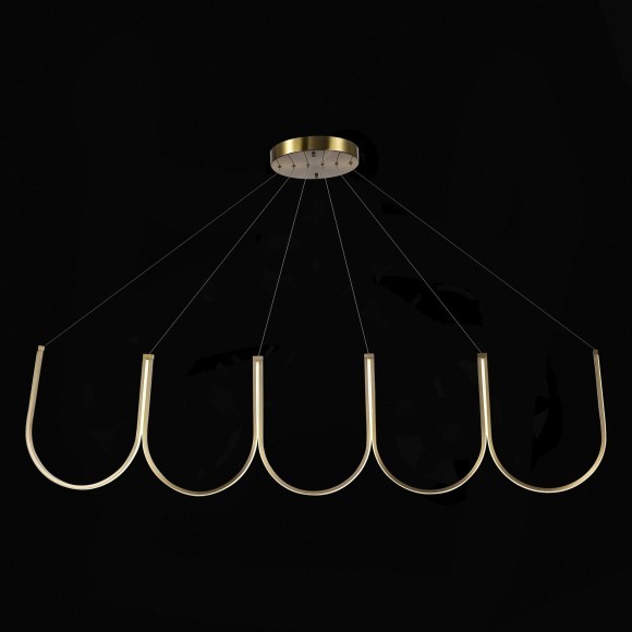 SL6202.213.01 Светильник подвесной ST-Luce Золотистый LED 1*68W 3000K HEIT SL6202.213.01 Светильник подвесной ST-Luce Золотистый LED 1*68W 3000K HEIT