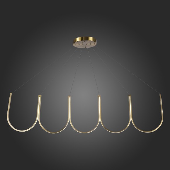 SL6202.213.01 Светильник подвесной ST-Luce Золотистый LED 1*68W 3000K HEIT SL6202.213.01 Светильник подвесной ST-Luce Золотистый LED 1*68W 3000K HEIT