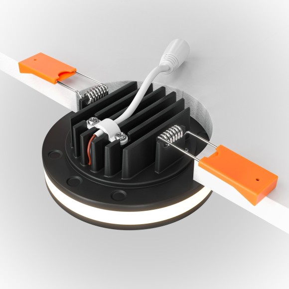 Встраиваемый светильник Maytoni DL303-L7B4K Phanton светодиодный LED 7W