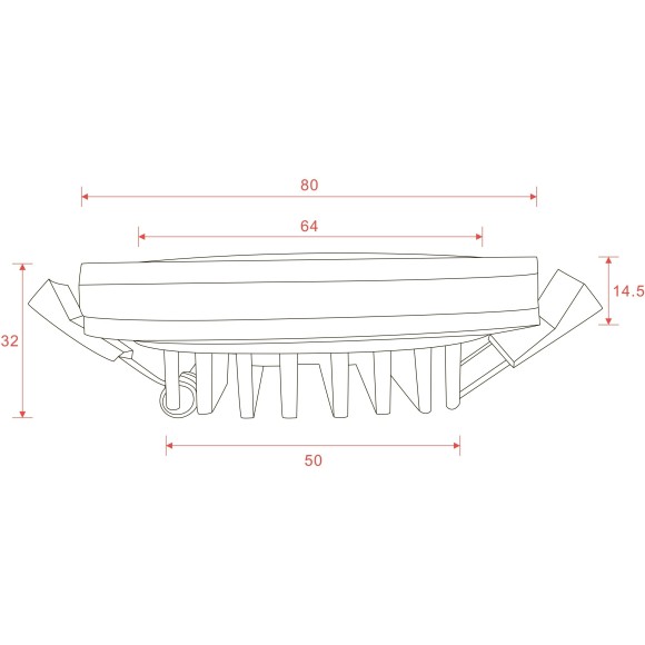 Встраиваемый светильник Maytoni DL303-L7B4K Phanton светодиодный LED 7W