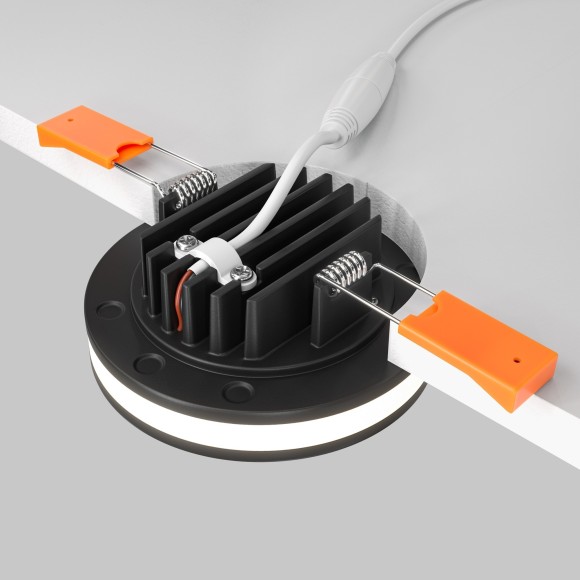 Встраиваемый светильник Maytoni DL303-L7B4K Phanton светодиодный LED 7W