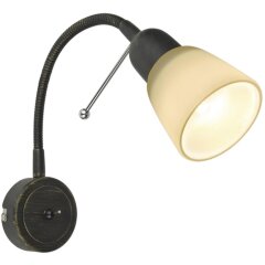 Спот настенный Arte Lamp A7009AP-1BR LETTURA под лампу 1xE14 40W Спот настенный Arte Lamp A7009AP-1BR LETTURA под лампу 1xE14 40W