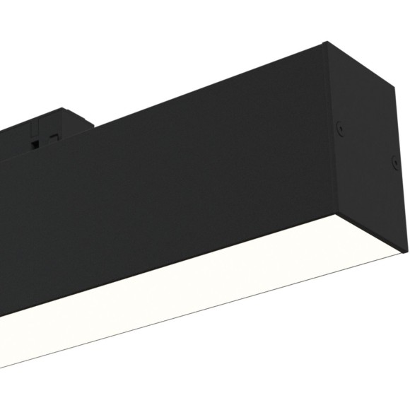 TR012-2-12W4K-B Трековый магнитный светодиодный светильник Maytoni Gravity CRI90+ 4000К 900Лм 120° 12Вт