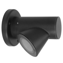 Фасадный уличный светильник с защитой IP54 на стену дома, с лампой GU10 Arte Lamp BROOKLYN A2063AL-1BK Фасадный уличный светильник с защитой IP54 на стену дома, с лампой GU10 Arte Lamp BROOKLYN A2063AL-1BK