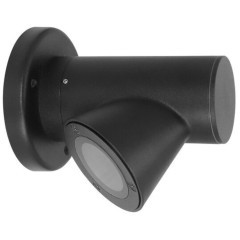 Фасадный уличный светильник с защитой IP54 на стену дома, с лампой GU10 Arte Lamp BROOKLYN A2063AL-1BK Фасадный уличный светильник с защитой IP54 на стену дома, с лампой GU10 Arte Lamp BROOKLYN A2063AL-1BK