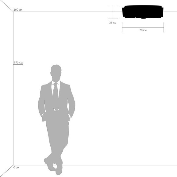 Люстра потолочная Lightstar 802093 Nubi под лампы 9xE27 360W Люстра потолочная Lightstar 802093 Nubi под лампы 9xE27 360W