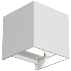 SL560.501.02 Светильник уличный настенный ST-Luce Белый/Белый LED 2*3W 4000K STAFFA