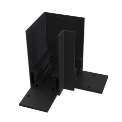 Угловой коннектор для накладных шинопроводов Maytoni Gravity TRX010CL-21B Угловой коннектор для накладных шинопроводов Maytoni Gravity TRX010CL-21B