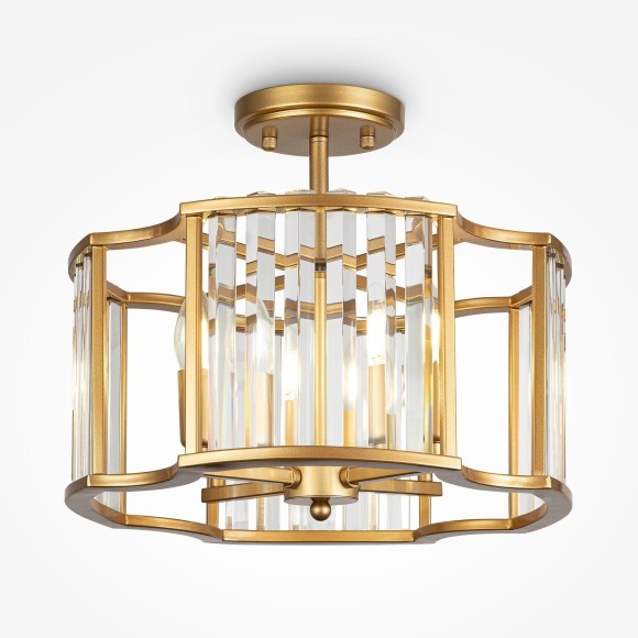 Люстра на штанге Maytoni MOD087CL-04G Solar под лампы 4xE14 40W