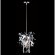 Светильник подвесной Crystal Lux ROMEO SP2 CHROME D250