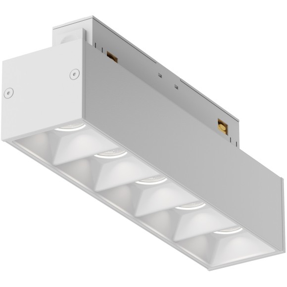 TR014-2-10W4K-W Трековый магнитный светодиодный светильник Maytoni Gravity CRI90+ 4000К 750Лм 24° 10Вт