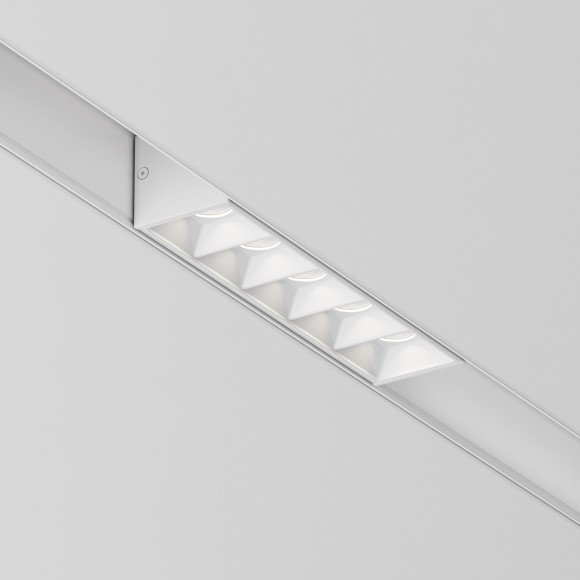 TR014-2-10W4K-W Трековый магнитный светодиодный светильник Maytoni Gravity CRI90+ 4000К 750Лм 24° 10Вт