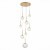 SL1152.203.08 Светильник подвесной ST-Luce Золотистый/Прозрачный G9 8*5W ARCOBALINO