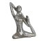 427403 SIOCON Декоративная статуэтка, полирезин, серебристый, L235, B105, H260