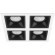 Встраиваемый светильник Lightstar D54607070707 Domino под лампы 4xGU5.3 200W
