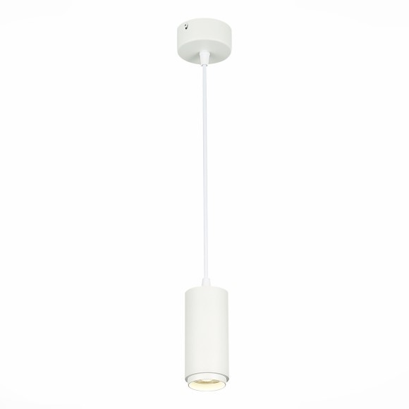 ST600.543.10 Светильник подвесной Zoom Белый LED 1*10W 4000K 1 000Lm Ra80 15-60° IP20 D59xH130 170- Подвесные светильники