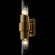 Бра Crystal Lux JUSTO AP2 BRASS
